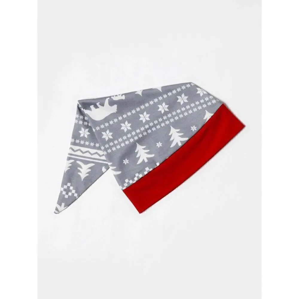 NEW PatPat Toddler Kids 3/4 2-piece Pajama & Hat Holiday Set